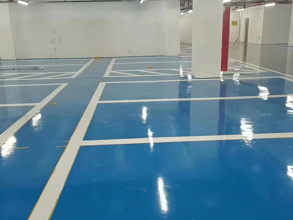 环氧彩砂地坪漆：工业与商业空间的完美结合